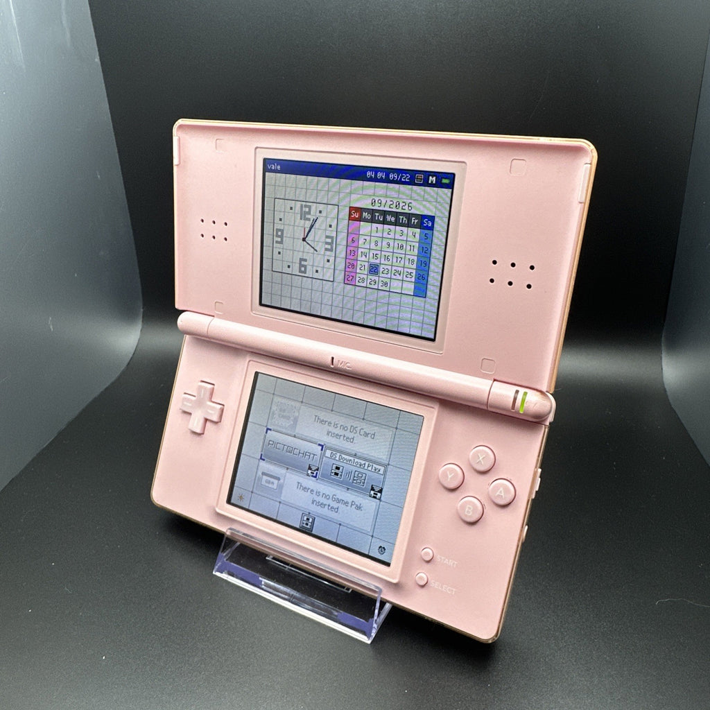 Nintendo DS Lite System Portable Gaming Console - Coral Pink