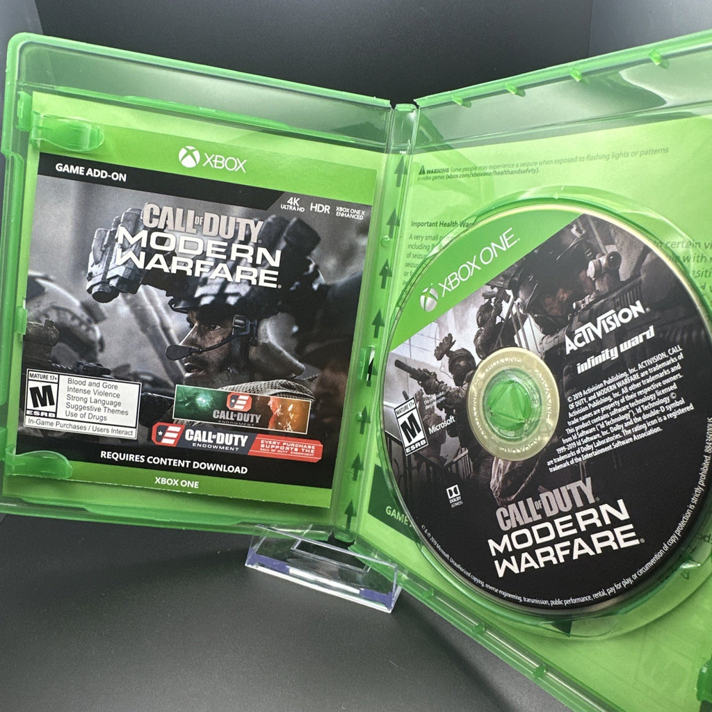 Call of Duty: Modern Warfare (Xbox One, 2019, Microsoft) CIB Complete Tested