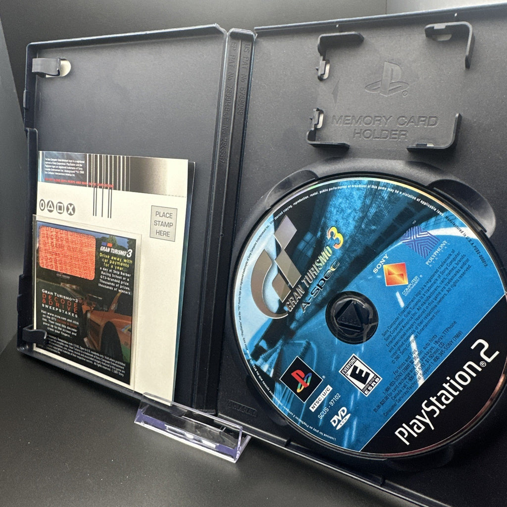 Gran Turismo 3 A-spec Video Game (Sony PlayStation 2, 2006)