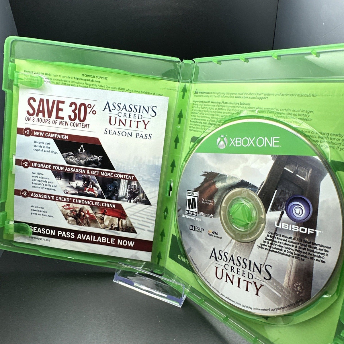 Assassin's Creed: Unity -- Limited Edition (Microsoft Xbox One, 2014)