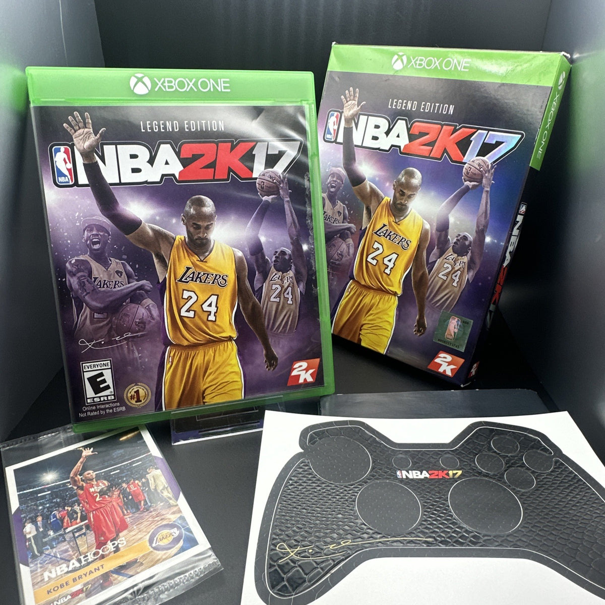 NBA 2K17 - KOBE BRYANT LIMITED EDITION - XBOX ONE - CIB MINT
