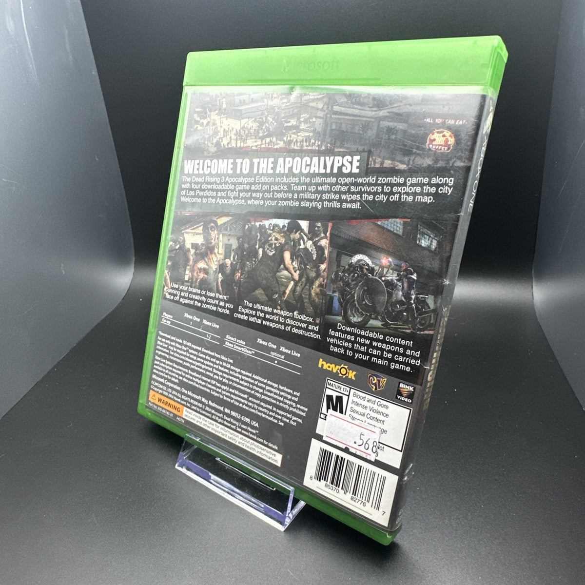 Dead Rising 3 -- Apocalypse Edition (Microsoft Xbox One, 2014)