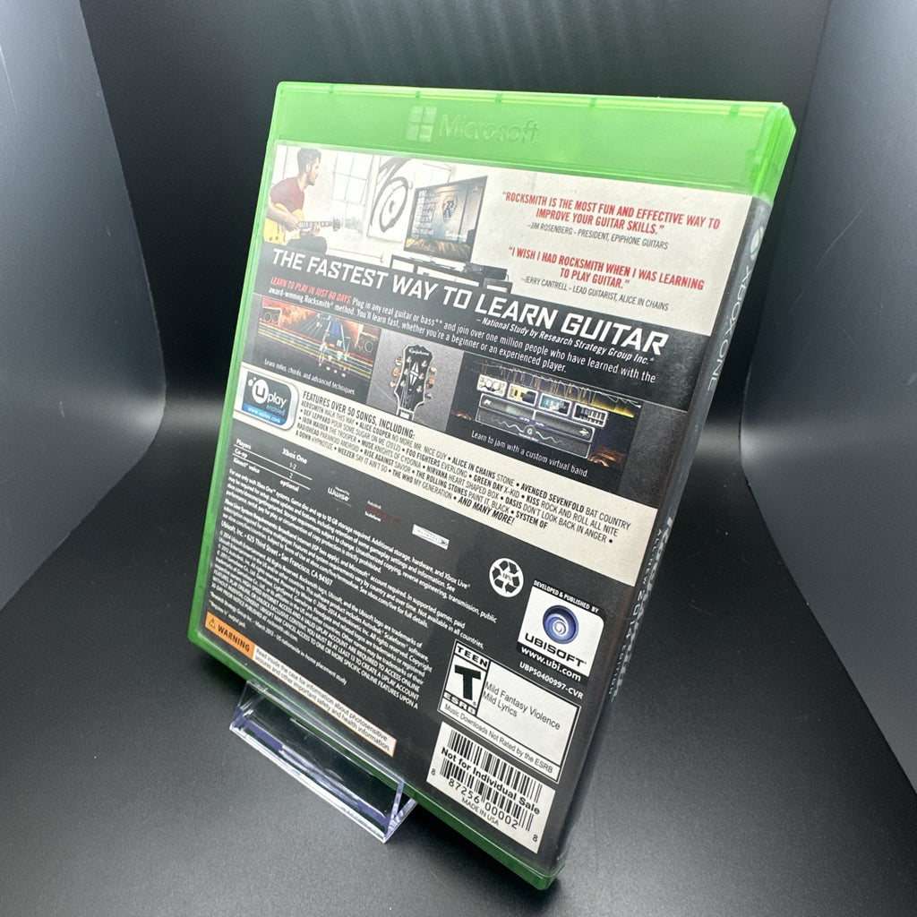 Rocksmith 2014 Edition (Microsoft Xbox One, 2014)