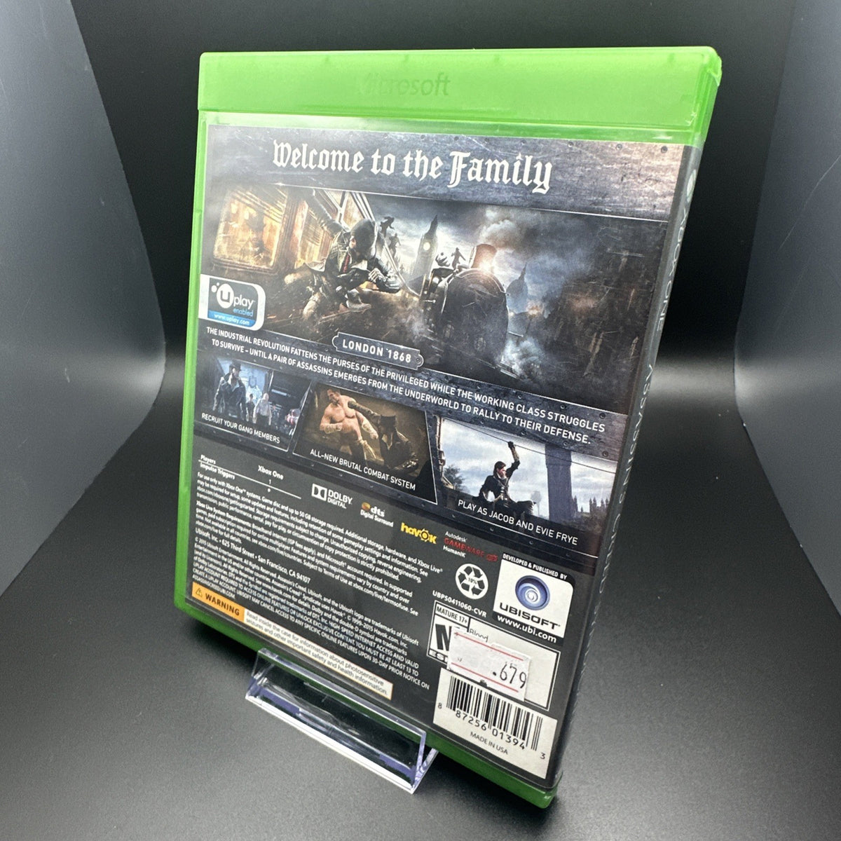 Assassin's Creed: Syndicate (Xbox One, 2015)