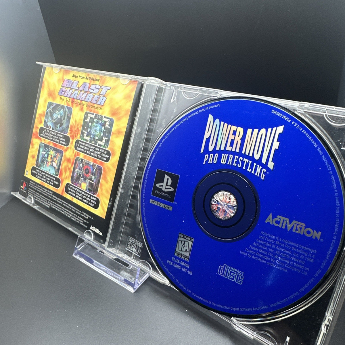 Power Move Pro Wrestling (Sony PlayStation 1, 1996)