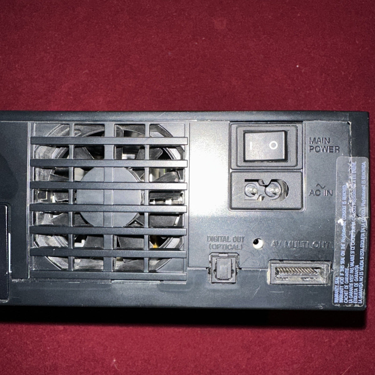 DEFECTIVE - Sony PlayStation 2 Console - Black