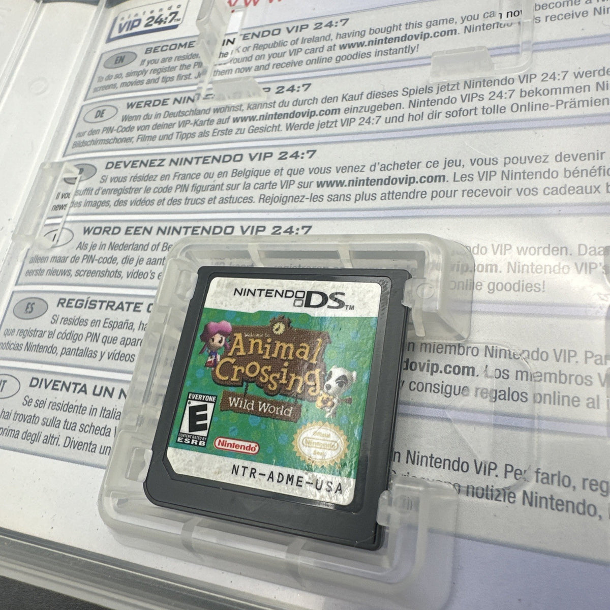 Animal Crossing Wild World - Nintendo DS