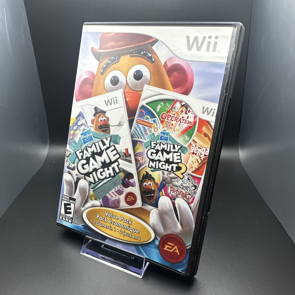 Hasbro Family Game Night Value Pack (Nintendo Wii, 2010)
