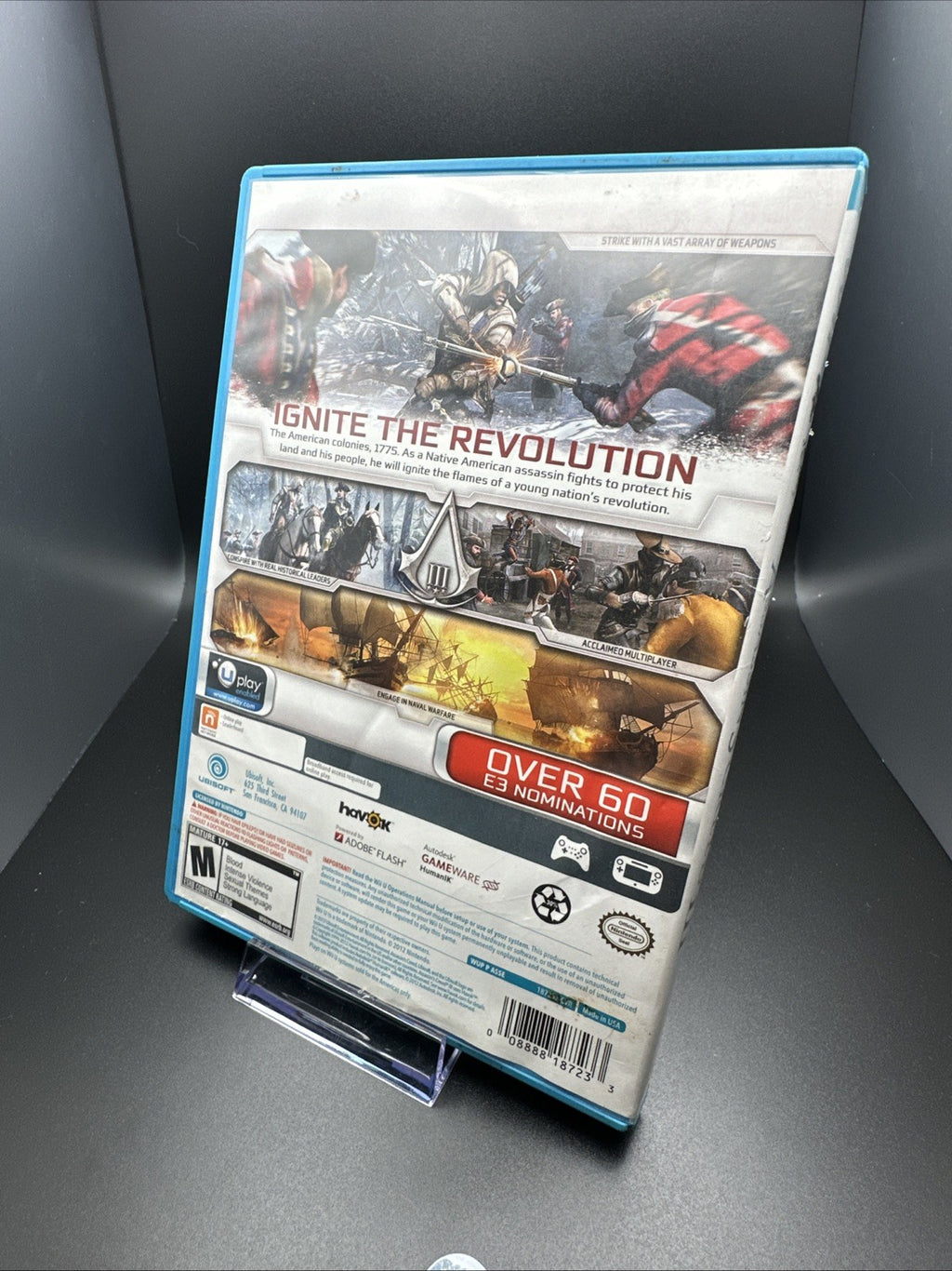 Assassin's Creed III (Nintendo Wii U, 2012)