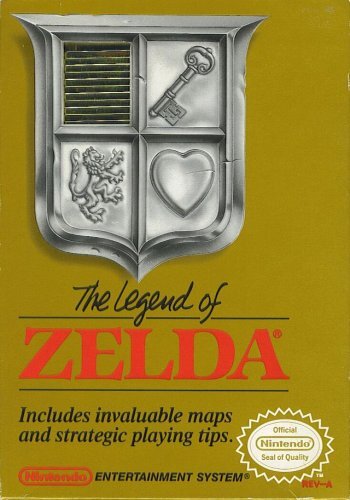 Legend of Zelda (Nintendo NES, GOLD)
