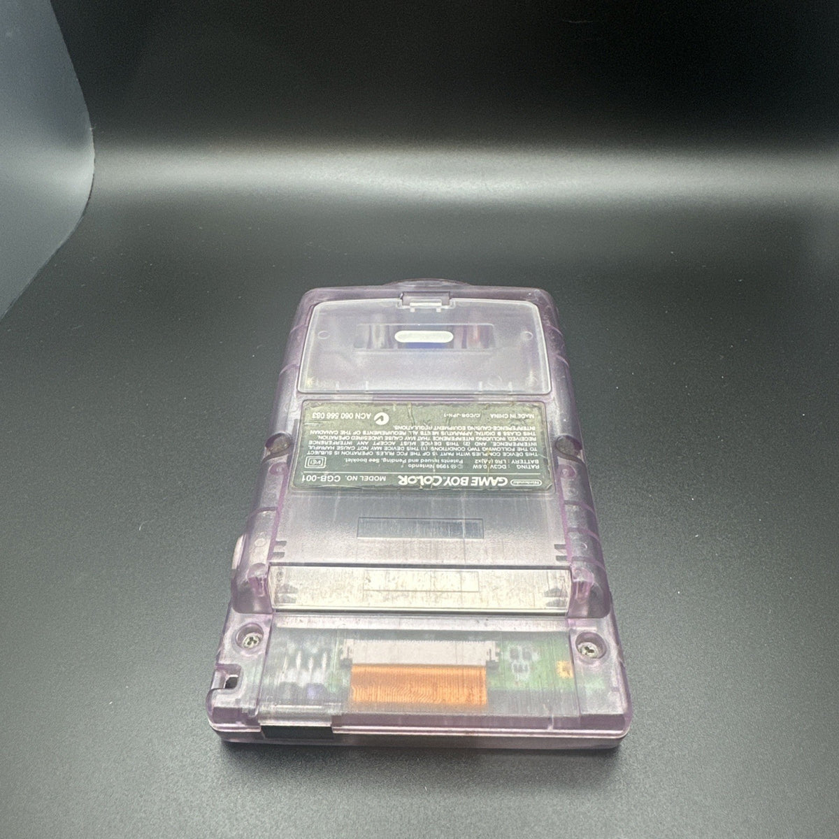 Nintendo Game Boy Color Handheld System - Atomic Purple