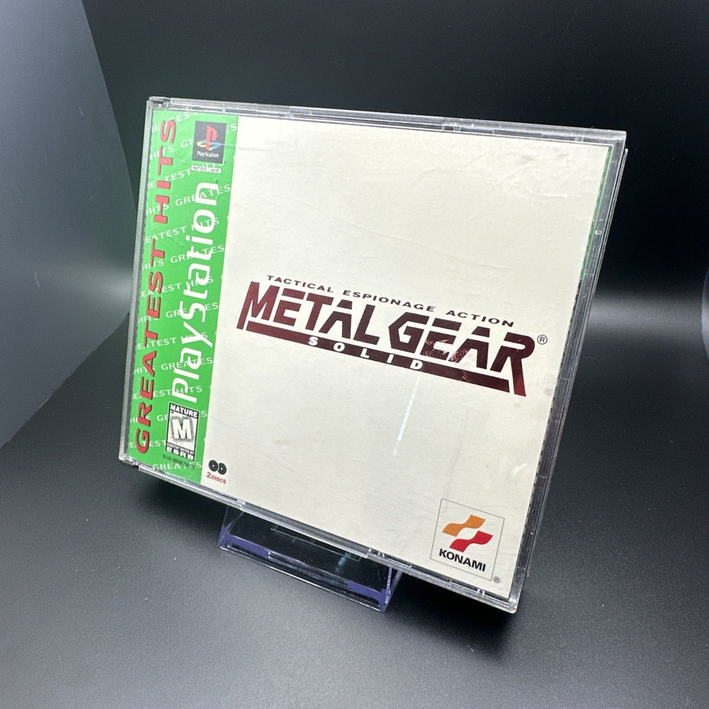 Metal Gear Solid Greatest Hits (Sony PlayStation 1, 1999)