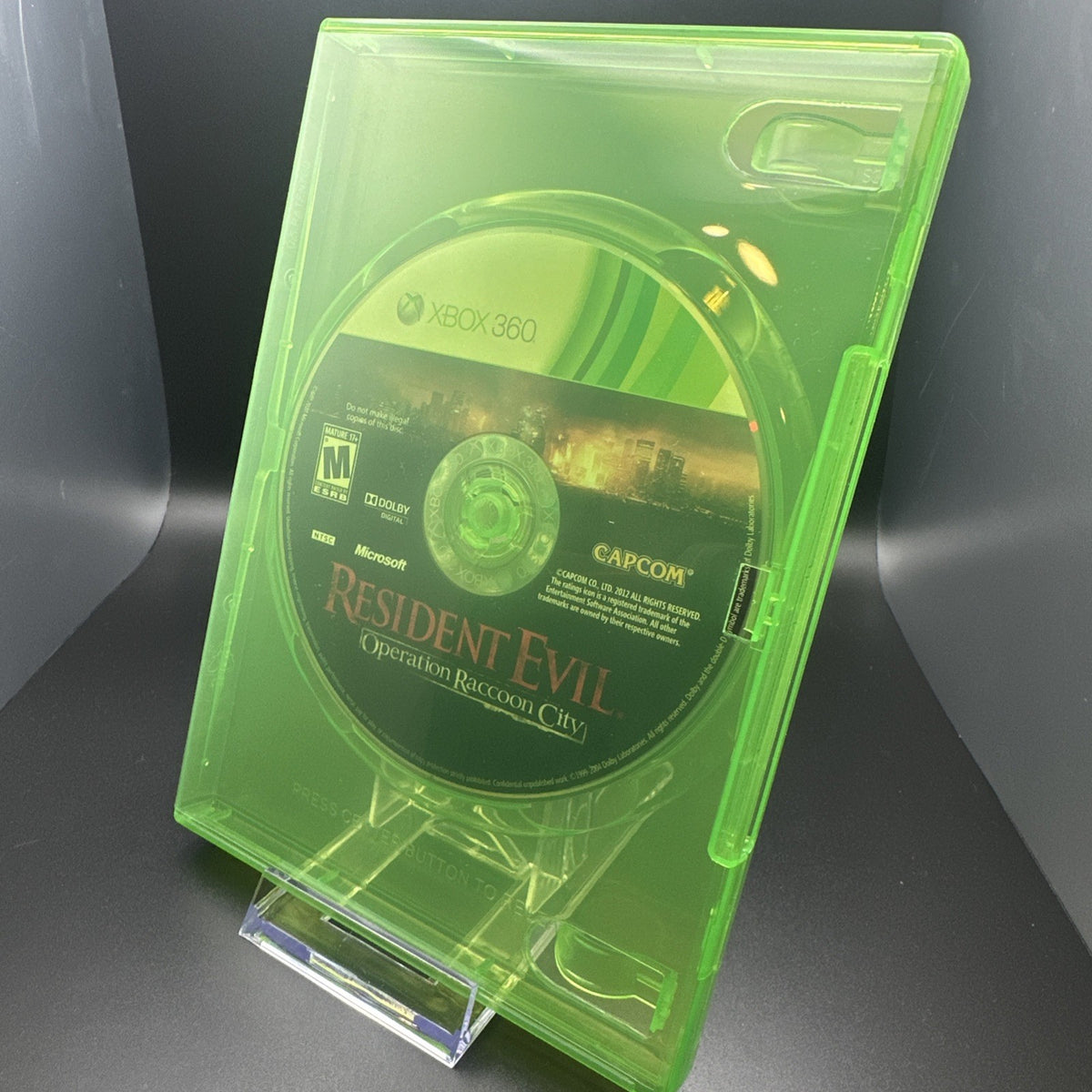 Resident Evil: Operation Raccoon City (Microsoft Xbox 360, 2012)