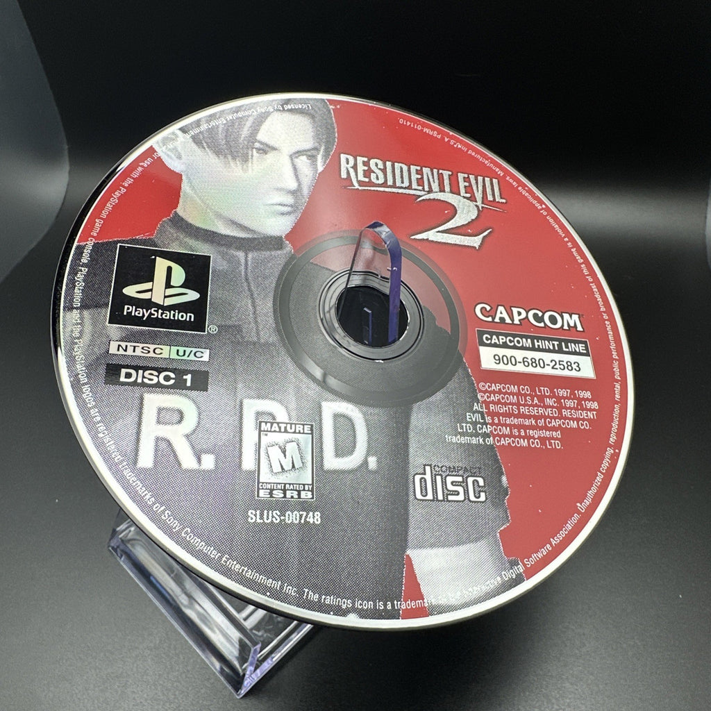 Resident Evil 2 (Sony PlayStation 1, 1998)