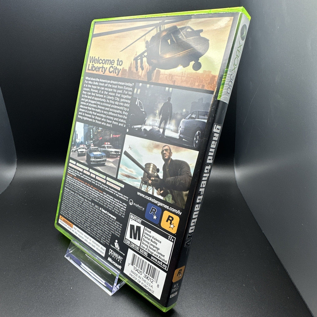 Grand Theft Auto IV (Xbox 360, 2008)