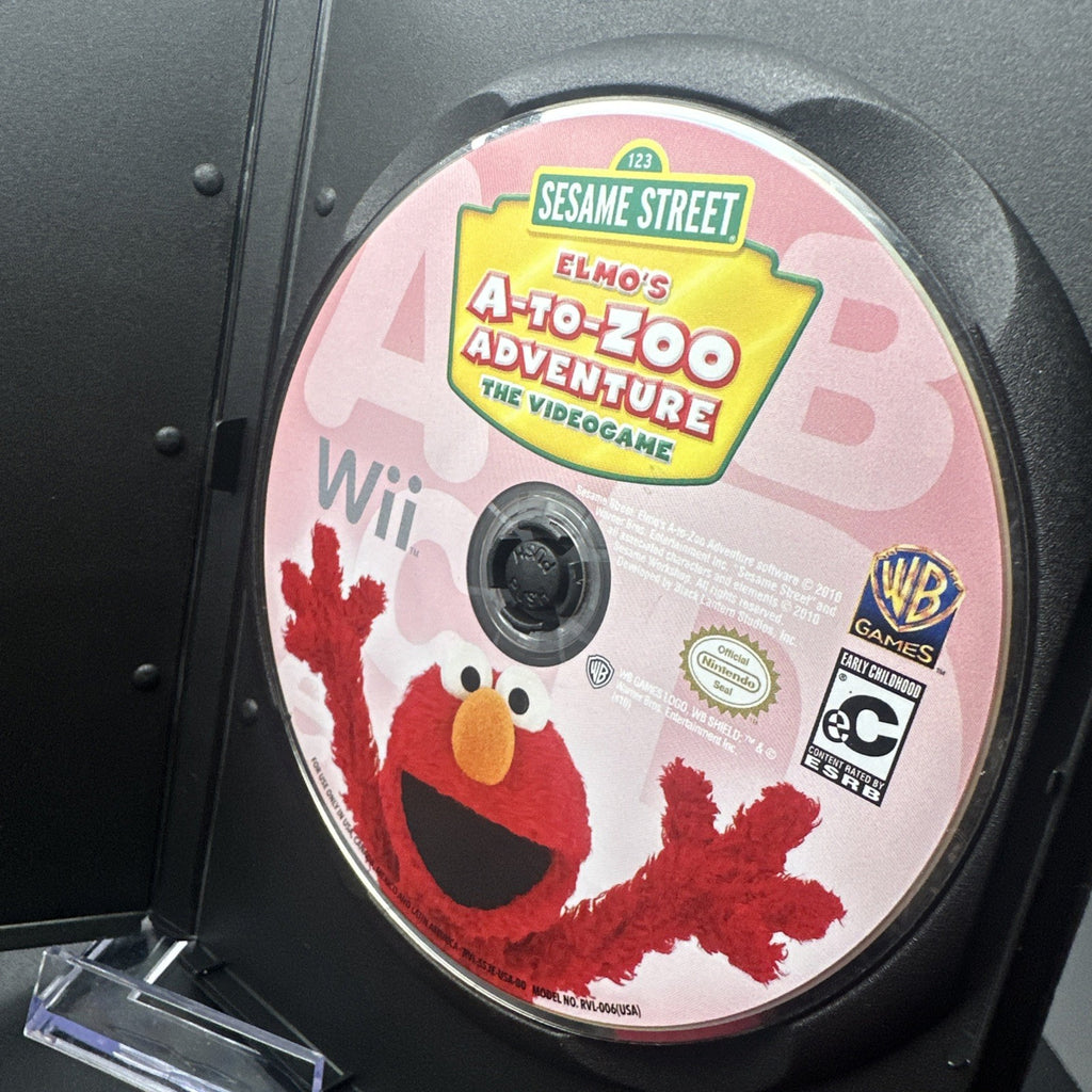 Sesame Street: Elmo's A-to-Zoo Adventure - The Videogame (Nintendo Wii, 2010)