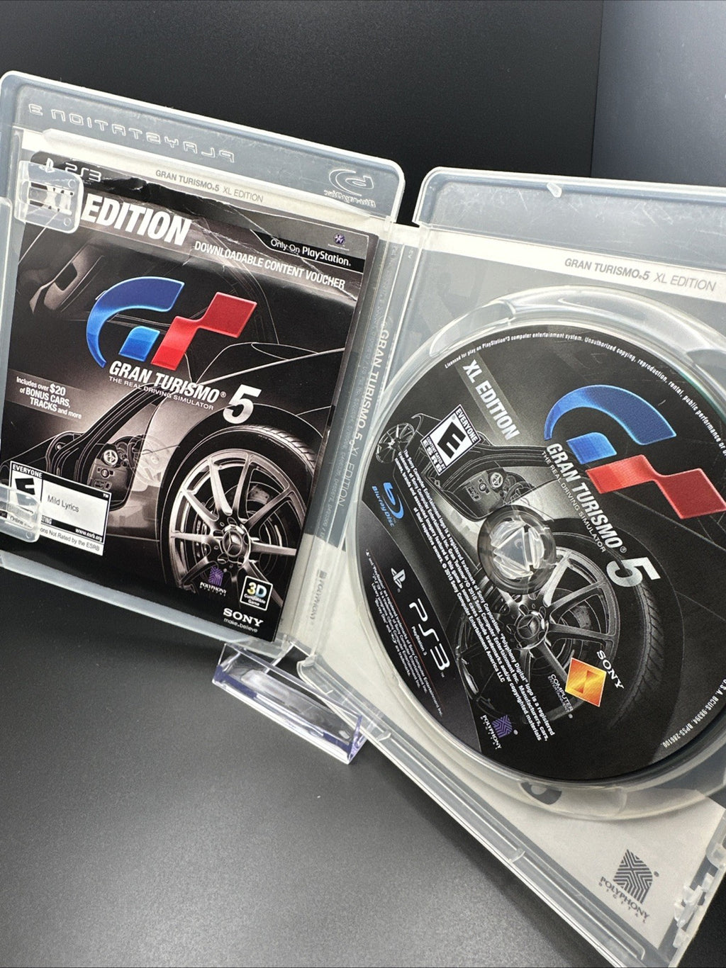 Gran Turismo 5 -- XL Edition (Sony PlayStation 3, 2012)