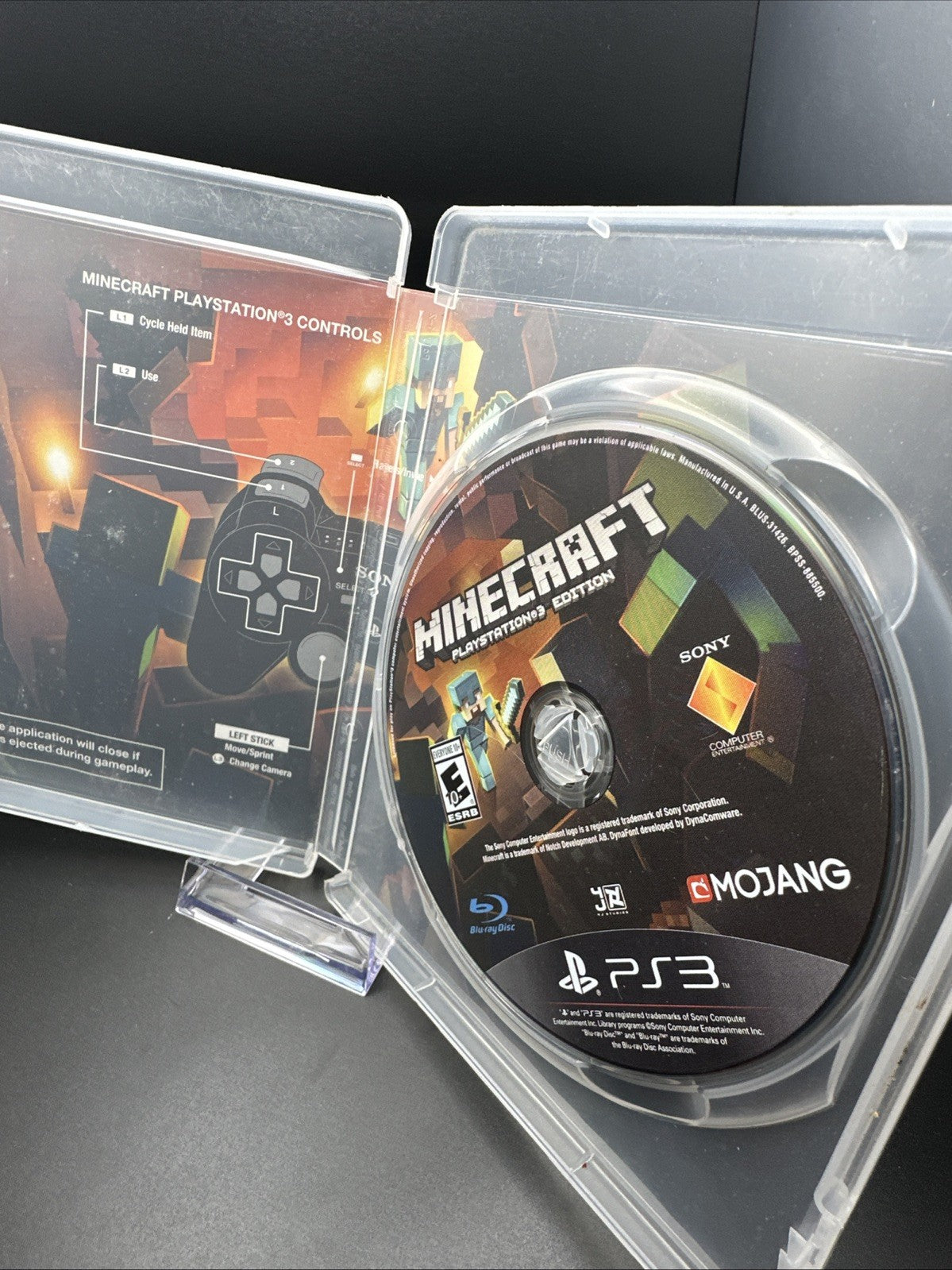 Minecraft -- PlayStation 3 Edition (Sony PlayStation 3, 2014)