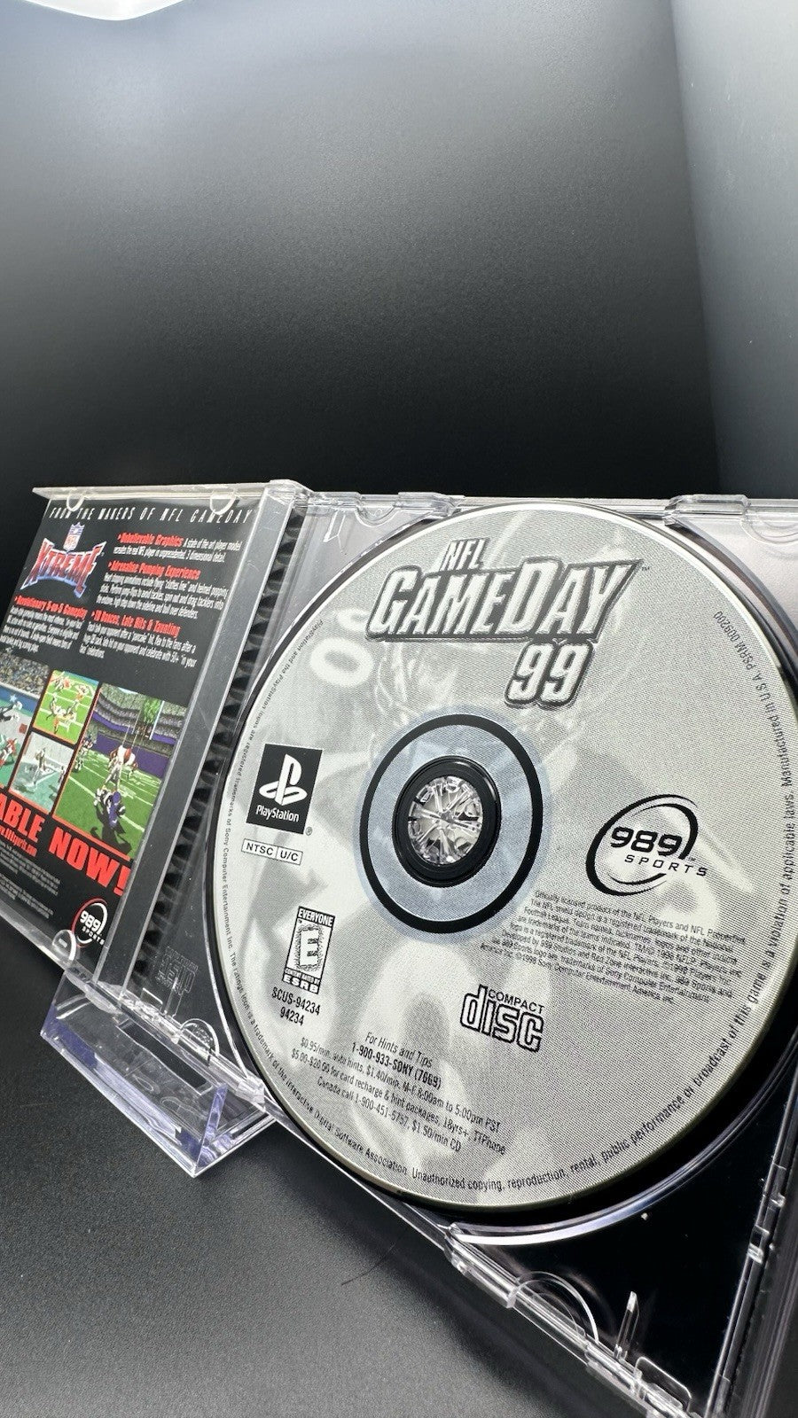 NFL GameDay 99 (Sony PlayStation 1, 1998)