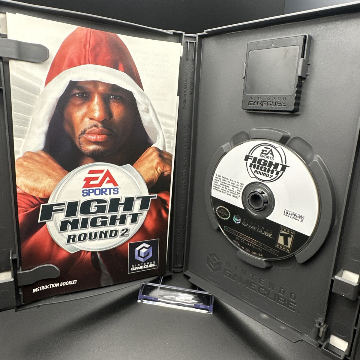 Fight Night: Round 2 (Nintendo GameCube, 2005) CIB - MEMORY CARD INCLUDED