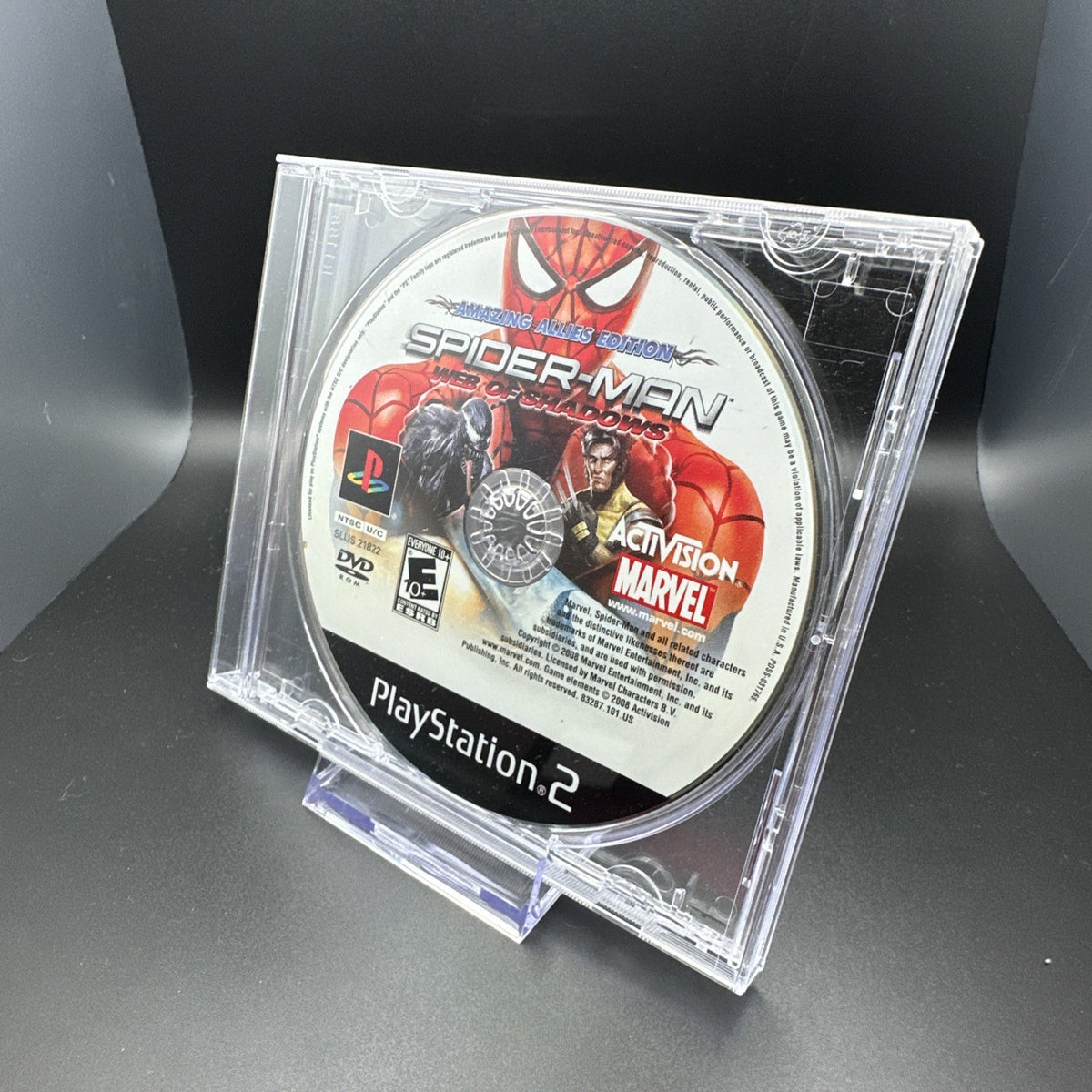 Spider-Man: Web of Shadows -- Amazing Allies Edition (Sony PlayStation 2, 2008)