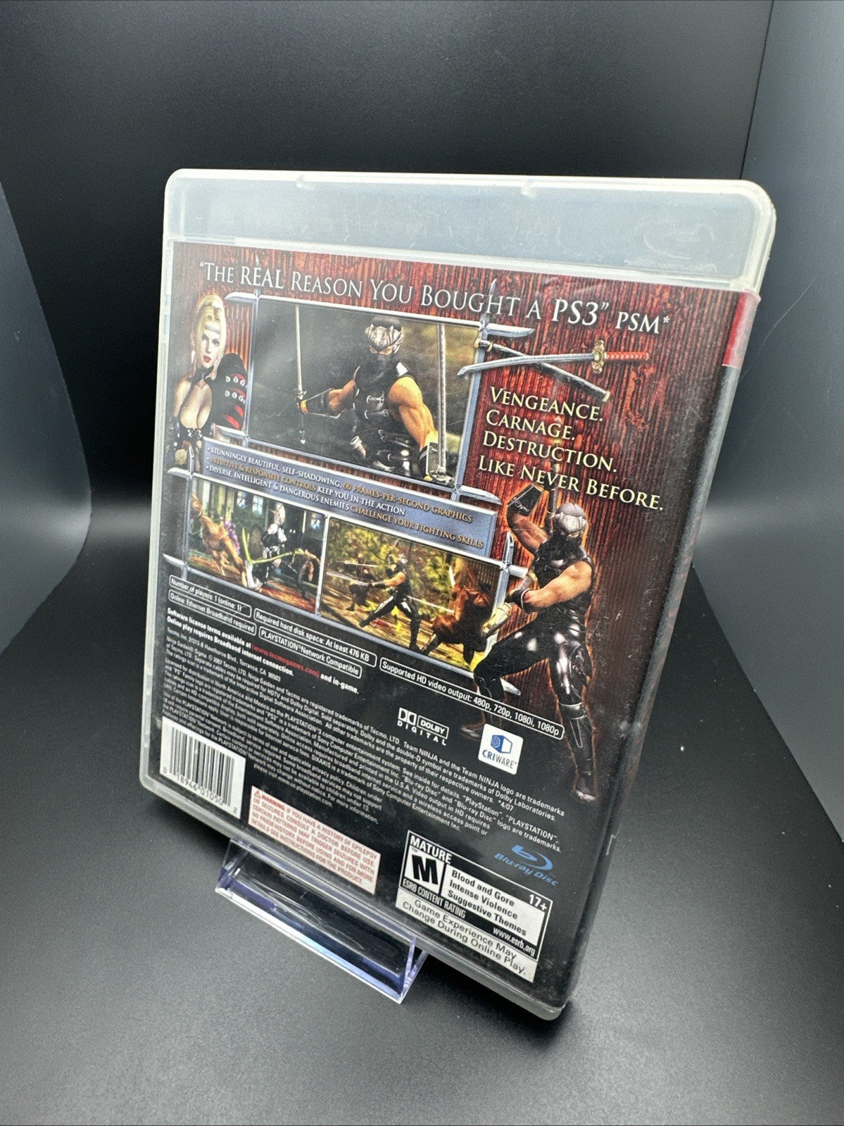 Ninja Gaiden Sigma (Sony PlayStation 3, 2007)
