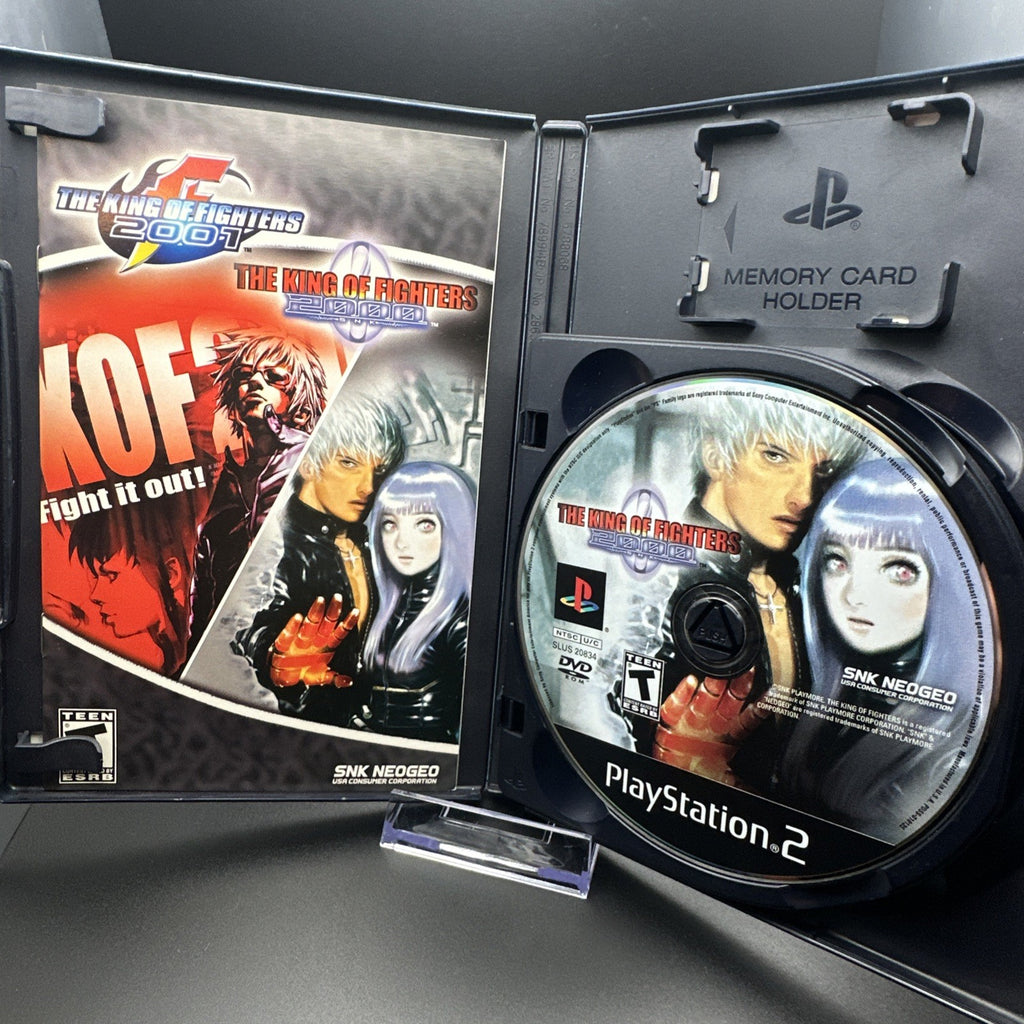 King of Fighters 2000 & 2001 (Sony PlayStation 2, 2003) MISSING BONUS DISC