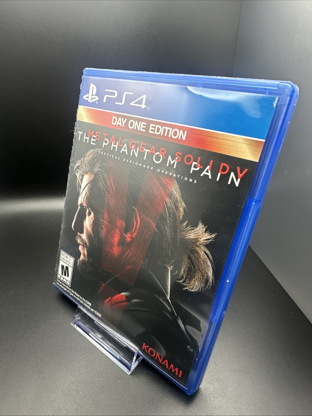 Metal Gear Solid V: The Phantom Pain (Sony PlayStation 4, 2015) WITH MAP