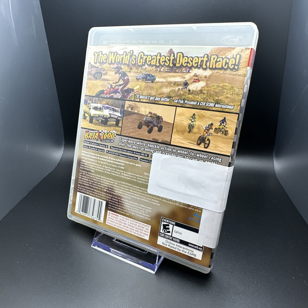 Score International Baja 1000 (Sony PlayStation 3, 2008)