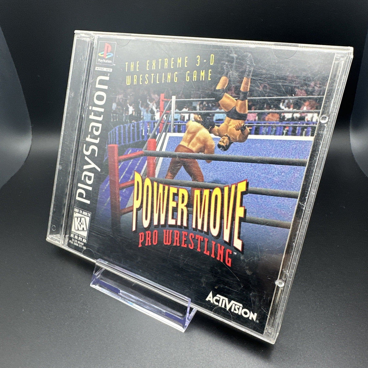 Power Move Pro Wrestling (Sony PlayStation 1, 1996)