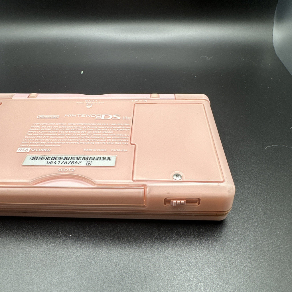 Nintendo DS Lite System Portable Gaming Console - Coral Pink