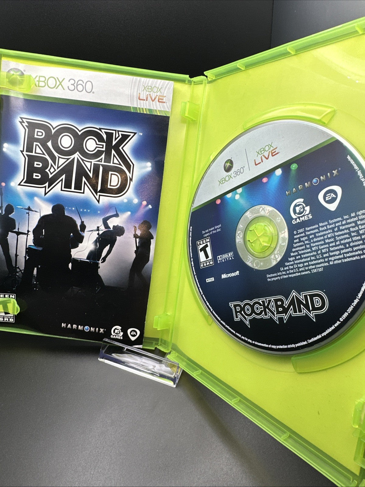 Rock Band (Microsoft Xbox 360, 2007)