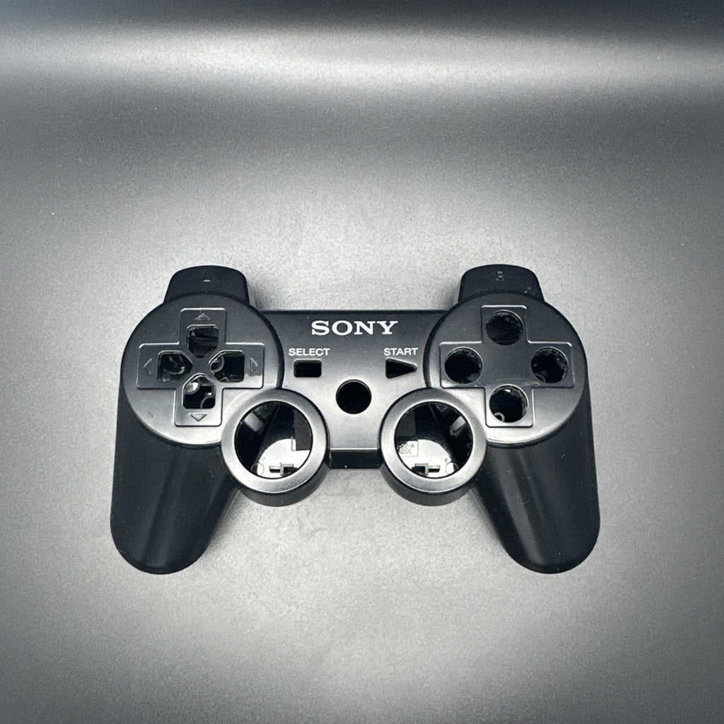 SHELL ONLY Sony Playstation DualShock Controller - BLACK