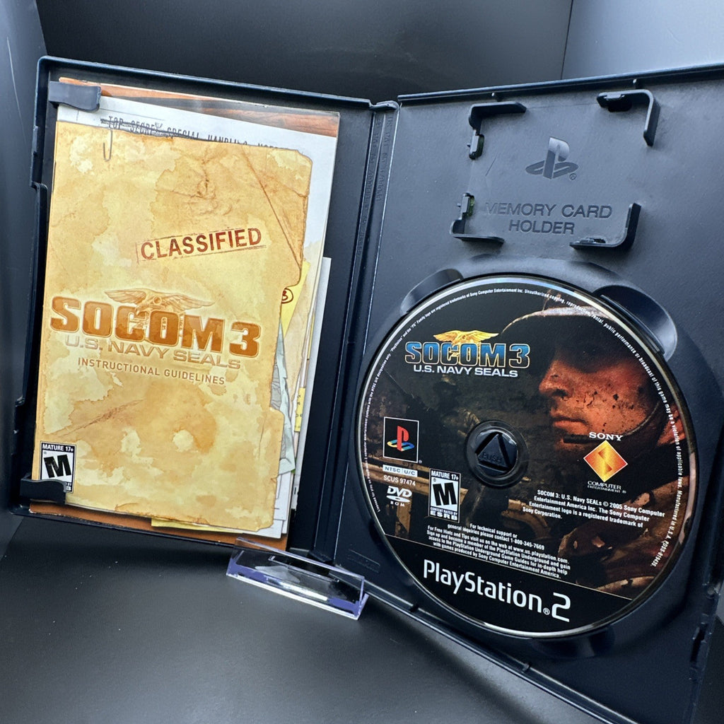 SOCOM 3: U.S. Navy SEALs (Sony PlayStation 2, 2005)