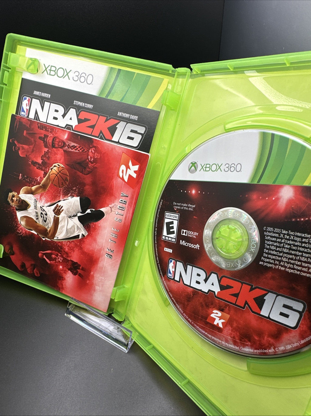 NBA 2K16 (Microsoft Xbox 360, 2015)