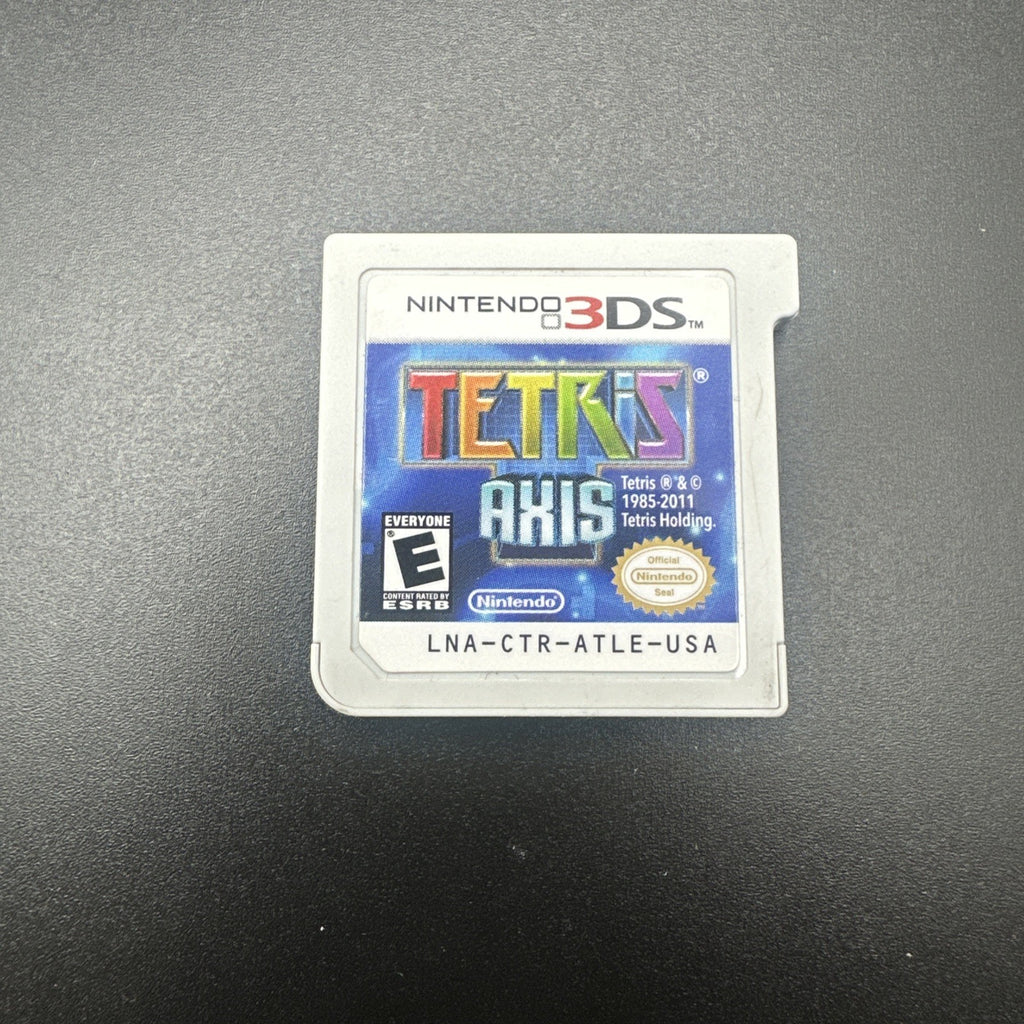 Tetris: Axis (Nintendo 3DS, 2011)