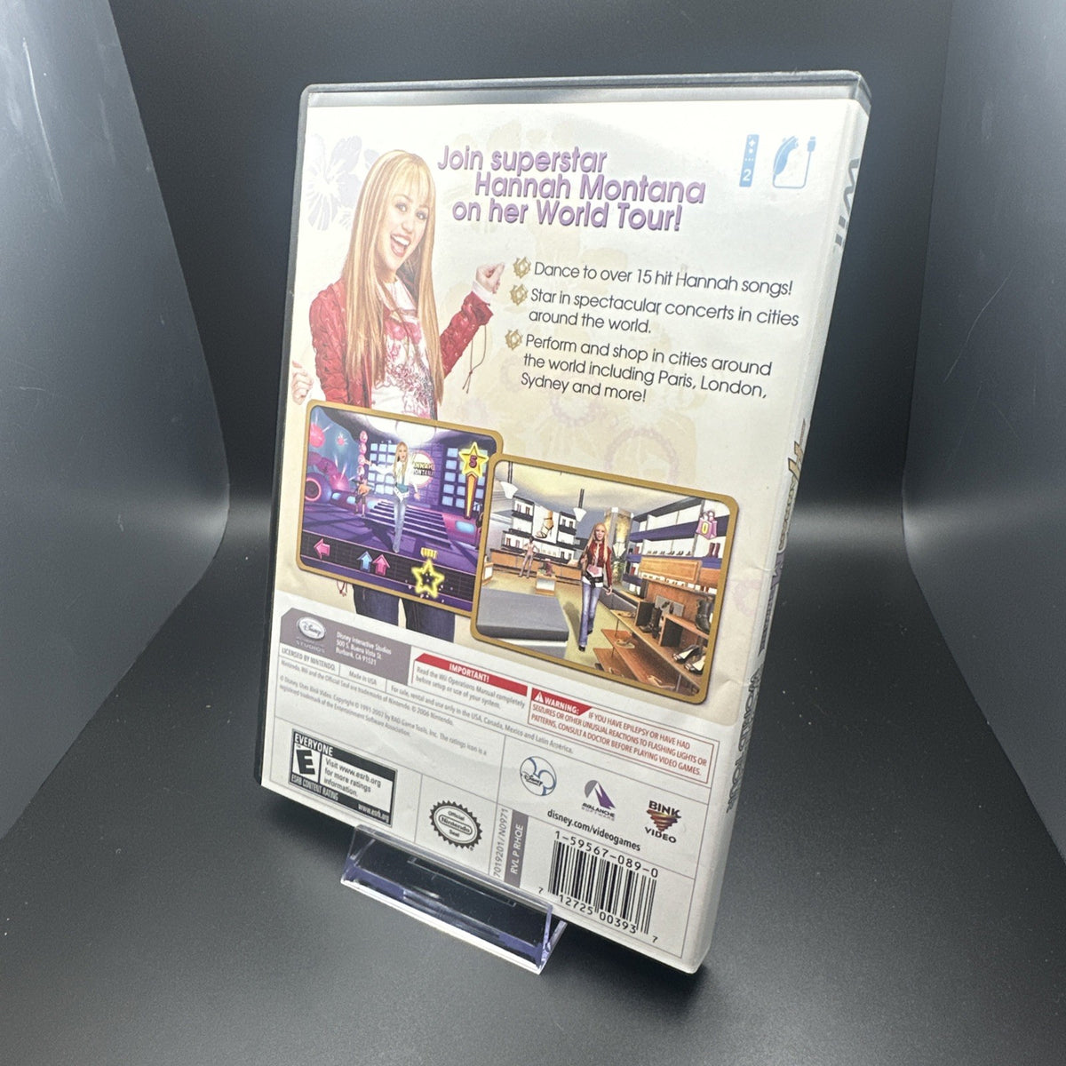 Hannah Montana: Spotlight World Tour (Nintendo Wii, 2007)