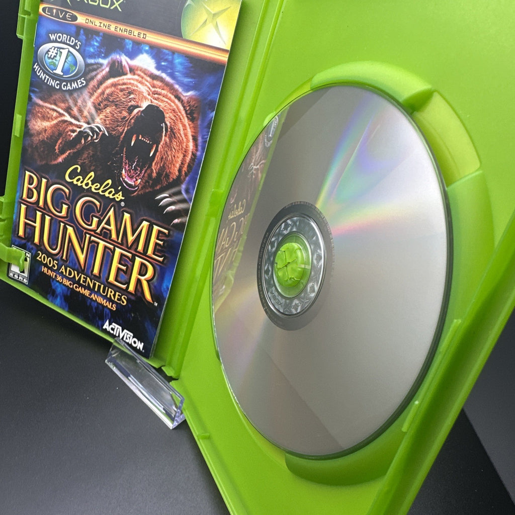 Cabela's Big Game Hunter: 2005 Adventures (Microsoft Xbox, 2004)