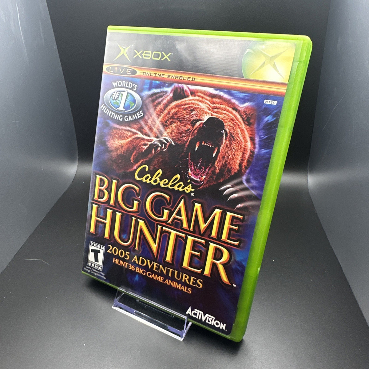 Cabela's Big Game Hunter: 2005 Adventures (Microsoft Xbox, 2004)