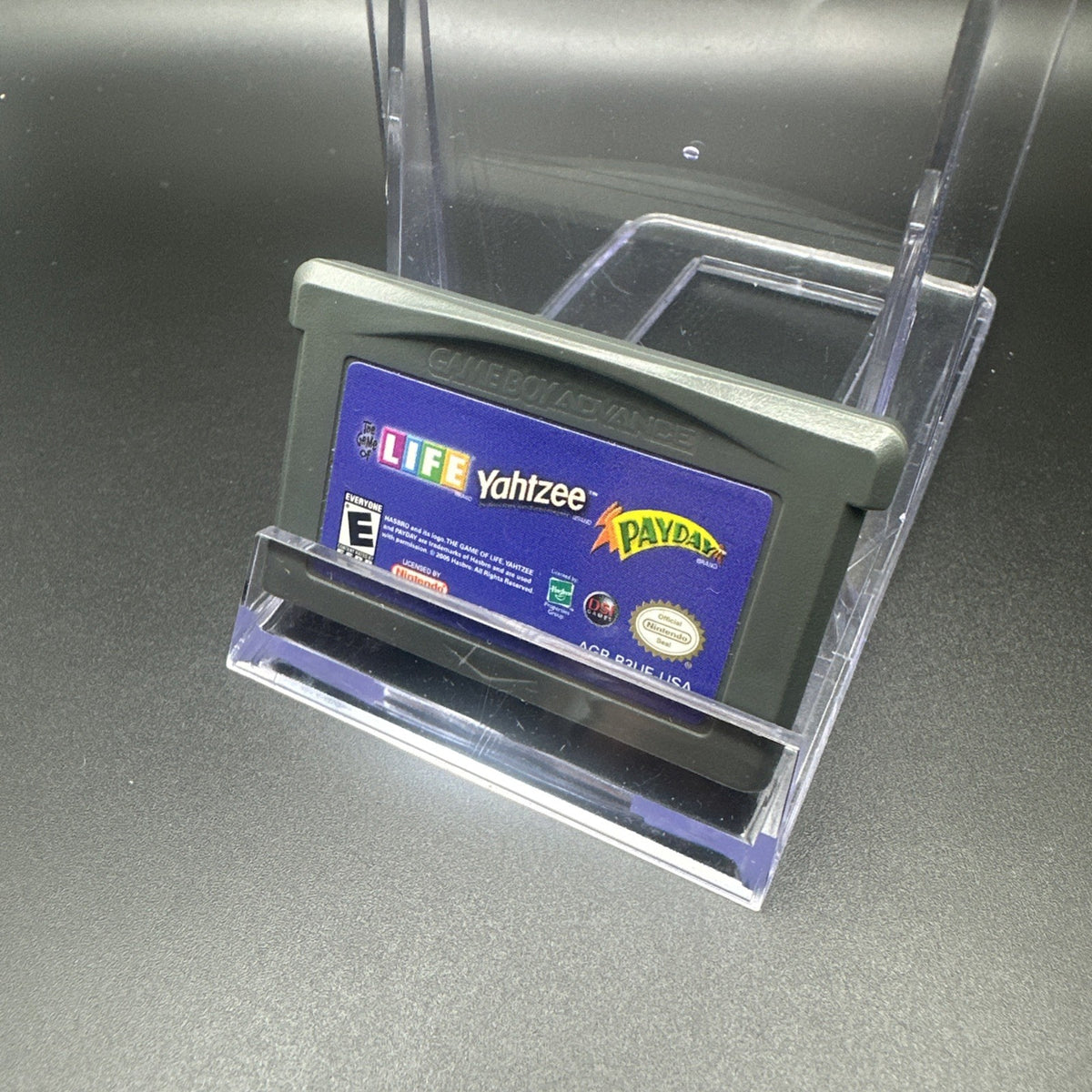 Gameboy Advance Life / Yahtzee / Payday Cartridge