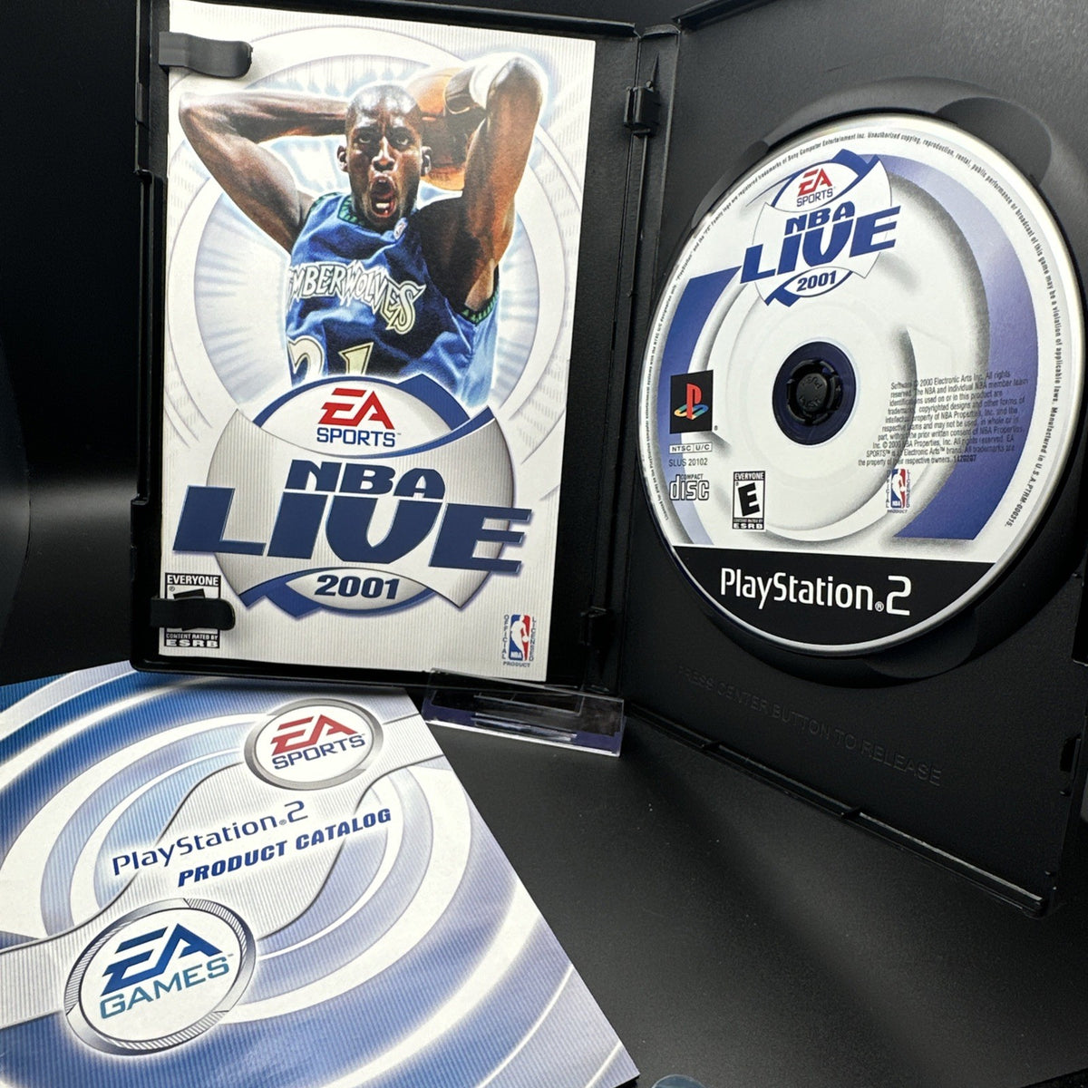 NBA Live 2001 (Sony PlayStation 2, 2001)