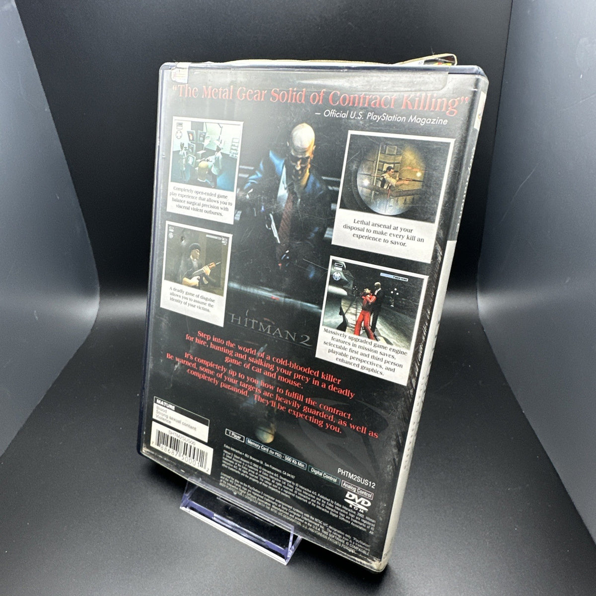 Hitman 2: Silent Assassin Greatest Hits (Sony PlayStation 2, 2003)