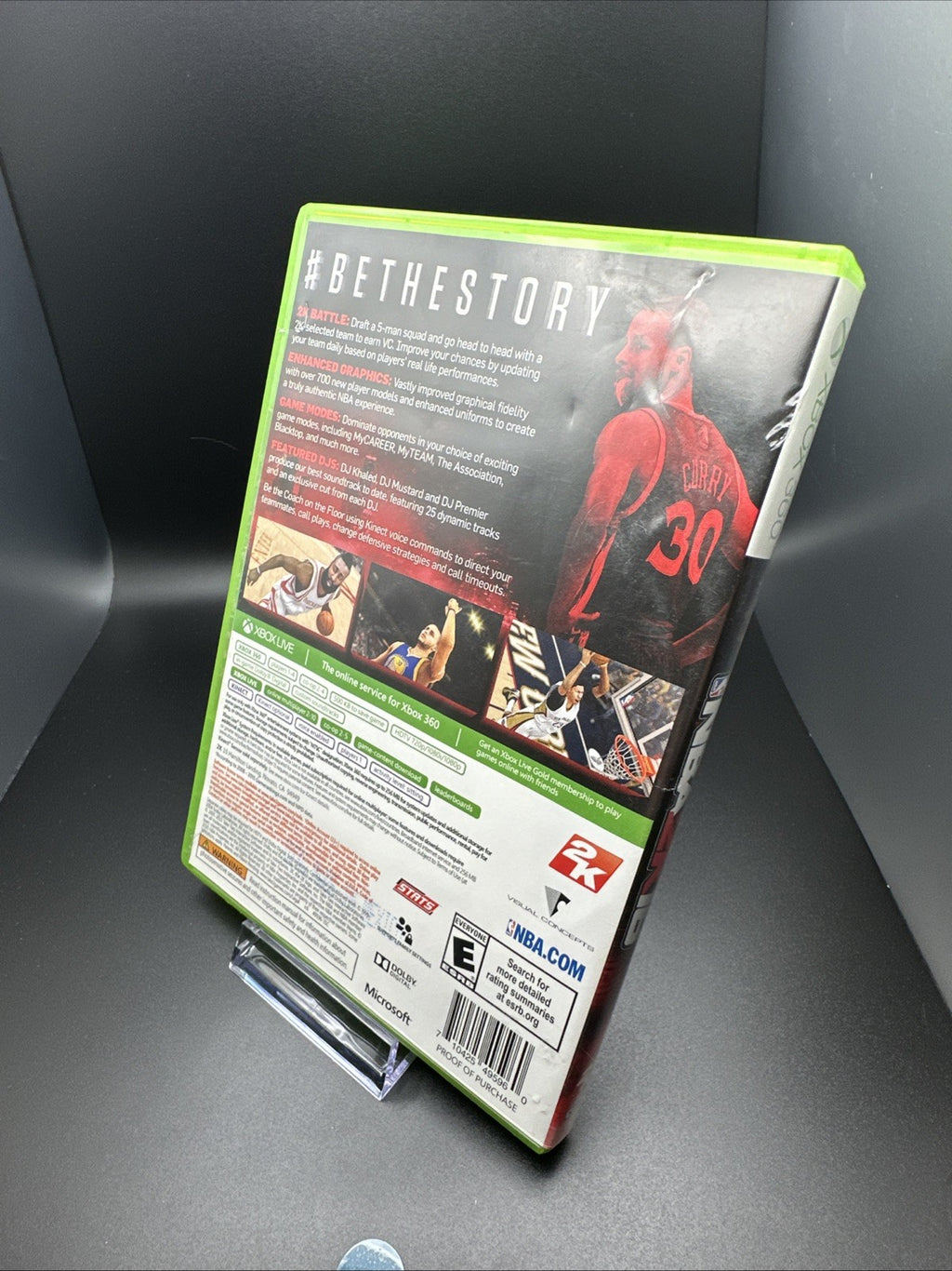 NBA 2K16 (Microsoft Xbox 360, 2015)