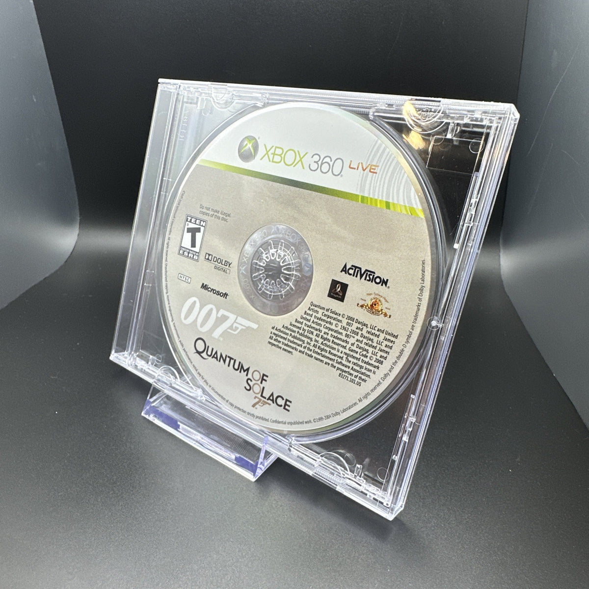 James Bond 007: Quantum of Solace (Microsoft Xbox 360, 2008)