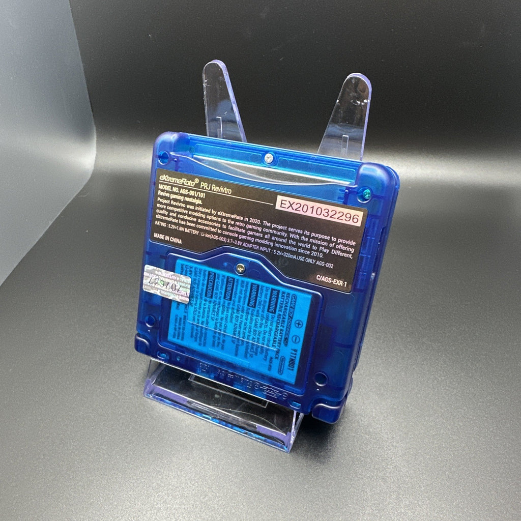 GAMEBOY ADVANCED SP 101 - TRANSPARENT BLUE