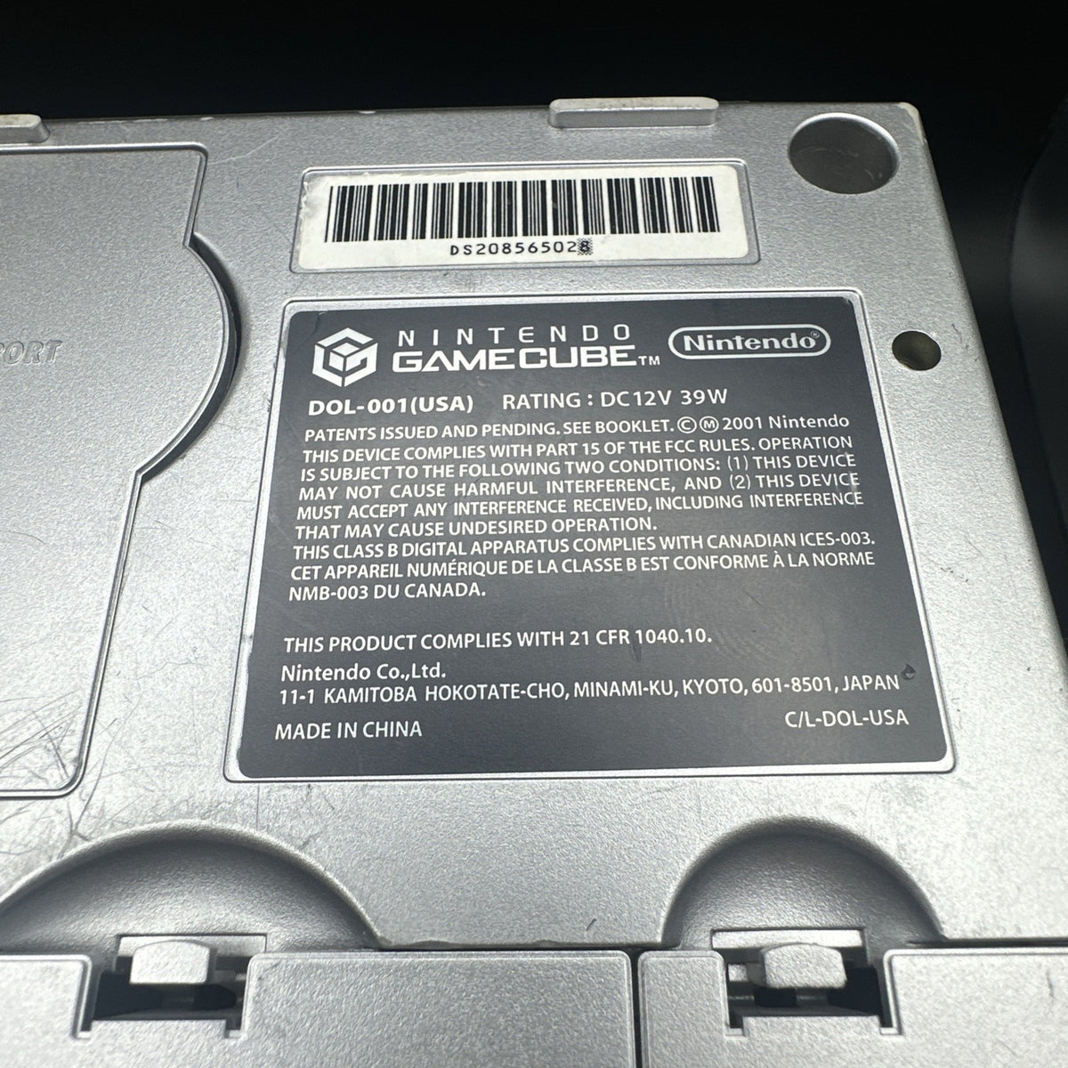 Nintendo GameCube Platinum Console - Silver