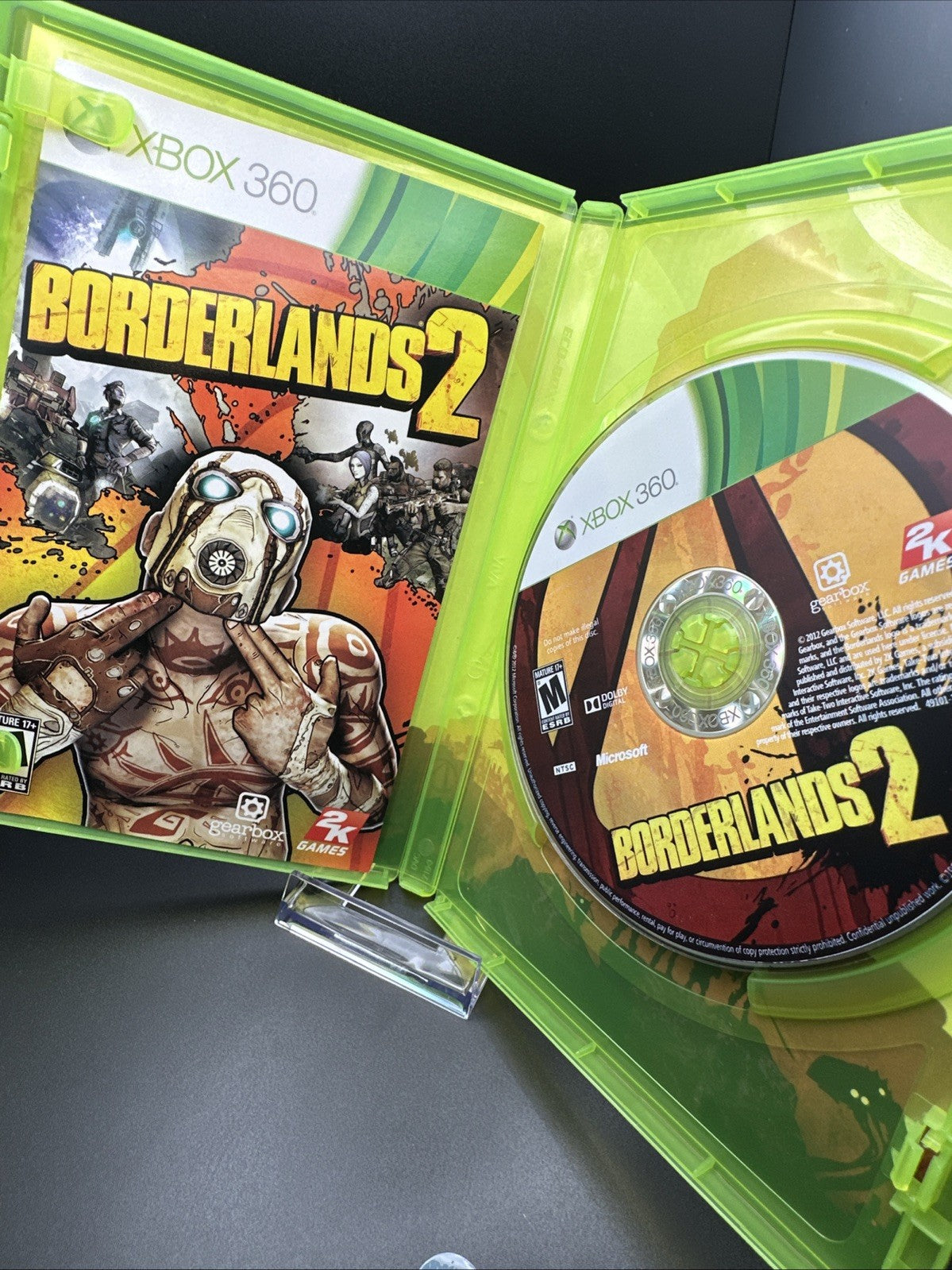 Borderlands 2 (Microsoft Xbox 360, 2012)