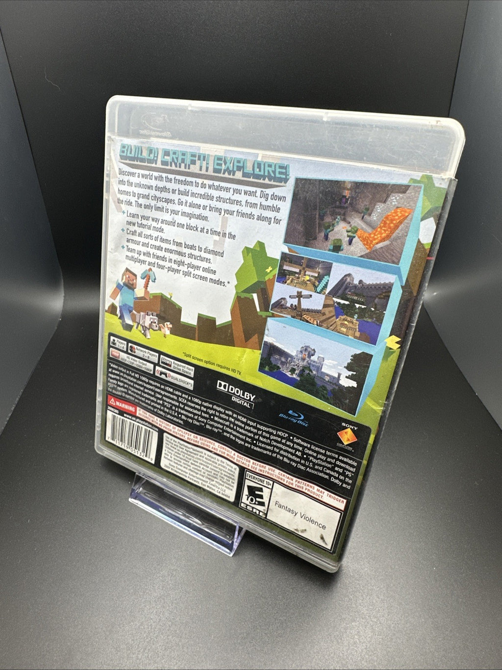 Minecraft -- PlayStation 3 Edition (Sony PlayStation 3, 2014)