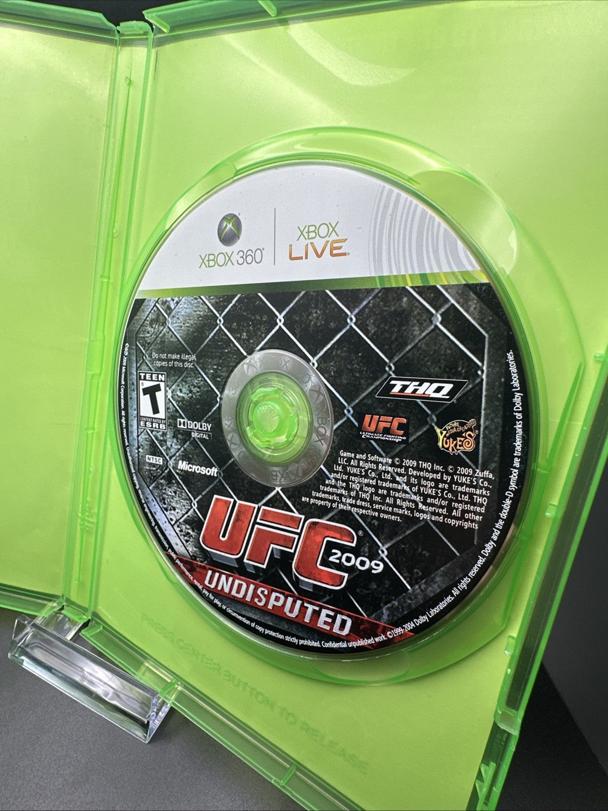 UFC Undisputed - Microsoft Xbox 360