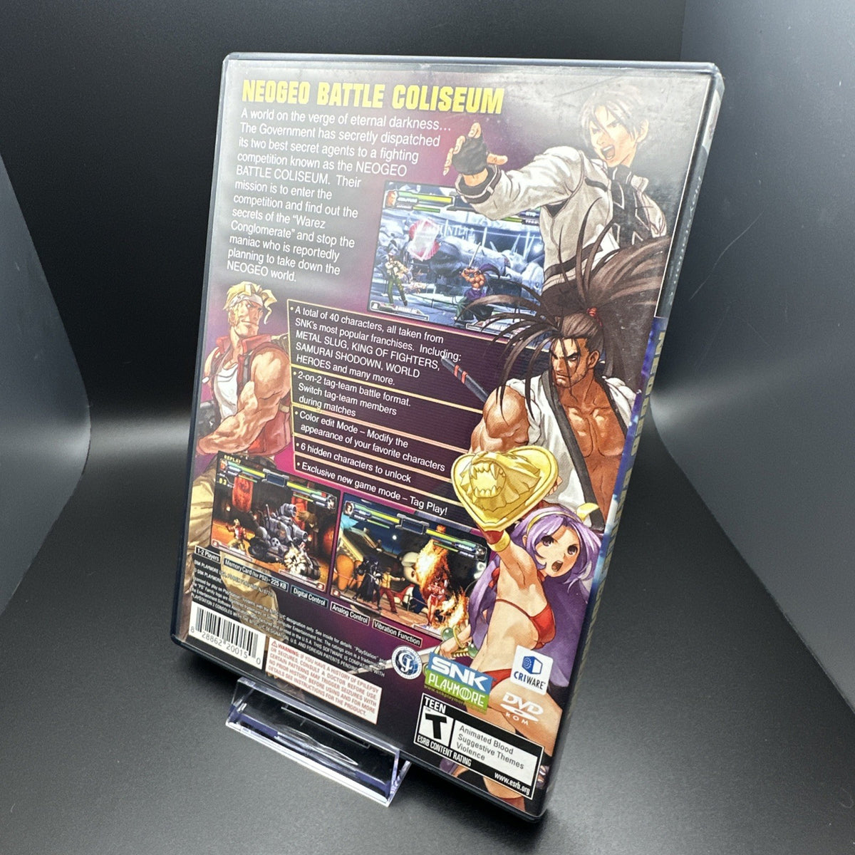 NeoGeo Battle Coliseum (Sony PlayStation 2, 2007)